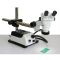 HEIScope HEI-MP4-AR Stereo Zoom Microscope with Fiber Optics Illuminator Annular Ring Light Guide